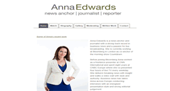 Desktop Screenshot of annaedwardsnews.com